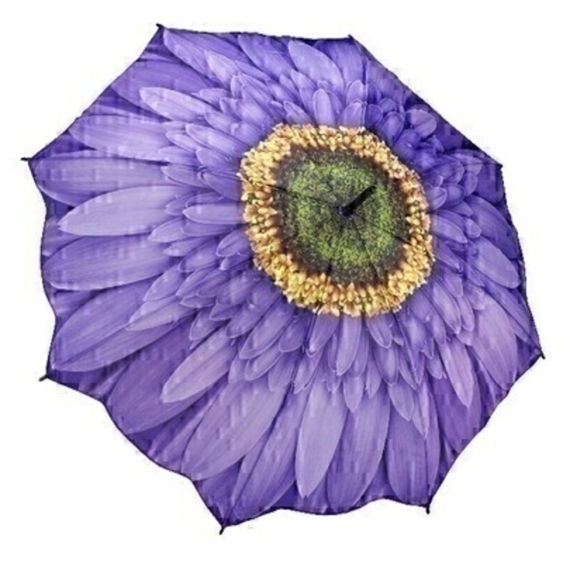 Wisteria Daisy STICK Umbrella by Galleria Stick Umbrella by Blooming Brollies. Another fantastic Umbrella from Galleria  with detailing second to none. The illustrated design on the fabric features Wisteria Daisy covering the entire umbrella which makes it very eye catching and the scalloped edges give it the wow factor! This umbrella has virtually unbreakable fibreglass ribs  allowing for flexibility in windy conditions.